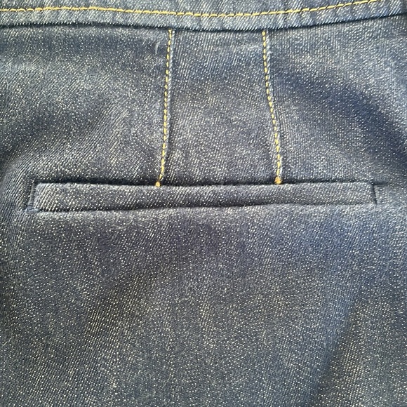 Talbots Women's Straight Leg đź‘–Jeans - Dark Blue - Picture 5 of 9